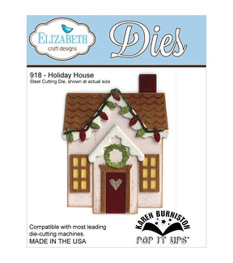 elizabeth craft designs holiday house metal dies|Elizabeth Craft Dies for sale .